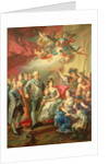 Paying Homage to Charles IV and his Family by Vicente Lopez y Portana