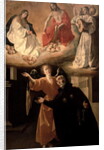 The Vision of St. Alphonsus Rodriguez by Francisco de Zurbaran