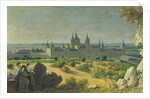The Monastery of El Escorial by Miguel Angel Houasse