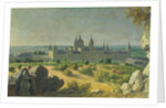 The Monastery of El Escorial by Miguel Angel Houasse