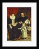 Portrait of the Artist with his Family by Cornelis de Vos