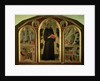 The Blessed Agostino Novello Altarpiece, with four of his miracles, c.1328 by Simone Martini