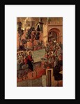 Christ's entry into Jerusalem by Duccio di Buoninsegna