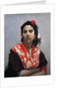 Gypsy Woman by Raimundo de Madrazo y Garreta