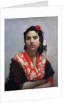 Gypsy Woman by Raimundo de Madrazo y Garreta