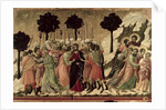 Maesta: Betrayal of Christ, 1308-11 by Duccio di Buoninsegna