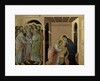 Maesta: The Virgin Says Farewell to St. John, 1308-11 by Duccio di Buoninsegna