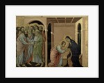 Maesta: The Virgin Says Farewell to St. John, 1308-11 by Duccio di Buoninsegna