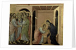 Maesta: The Virgin Says Farewell to St. John, 1308-11 by Duccio di Buoninsegna