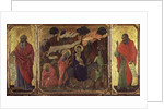 Maesta: Flight into Egypt, 1308-11 by Duccio di Buoninsegna