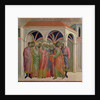 Maesta: Judas Receives Thirty Pieces of Silver, 1308-11 by Duccio di Buoninsegna