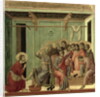 Maesta: Christ Washing the Disciples' Feet, 1308-11 by Duccio di Buoninsegna