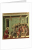 Maesta: Christ Washing the Disciples' Feet, 1308-11 by Duccio di Buoninsegna