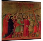 Maesta: The Road to Calvary, 1308-11 by Duccio di Buoninsegna