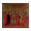 Maesta: The Road to Calvary, 1308-11 by Duccio di Buoninsegna