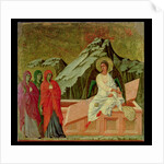 Maesta: The Three Maries at Christ's Tomb, 1308-11 by Duccio di Buoninsegna