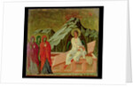 Maesta: The Three Maries at Christ's Tomb, 1308-11 by Duccio di Buoninsegna