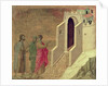 Maesta: Christ Appearing on the Road to Emmaus, 1308-11 by Duccio di Buoninsegna