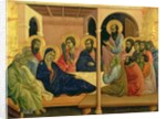 Maesta: The Virgin Taking Leave of the Disciples, 1308-11 by Duccio di Buoninsegna