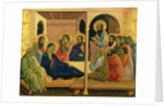 Maesta: The Virgin Taking Leave of the Disciples, 1308-11 by Duccio di Buoninsegna