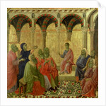 Maesta: Christ Among the Doctors, 1308-11 by Duccio di Buoninsegna