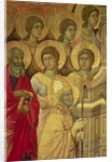 Maesta: Saints,, 1308-11 by Duccio di Buoninsegna