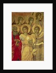Maesta: Saints,, 1308-11 by Duccio di Buoninsegna
