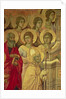 Maesta: Saints,, 1308-11 by Duccio di Buoninsegna