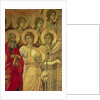 Maesta: Saints,, 1308-11 by Duccio di Buoninsegna