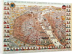 Plan of Paris by French School
