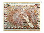 Plan of Paris by French School