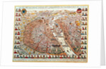 Plan of Paris by French School