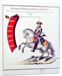 Uniform of the Volunteers of the Havana Cavalry Regiment, 1763 by Spanish School