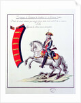 Uniform of the Volunteers of the Havana Cavalry Regiment, 1763 by Spanish School