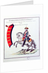 Uniform of the Volunteers of the Havana Cavalry Regiment, 1763 by Spanish School