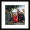 The First Landing of Christopher Columbus in America, 1862 by Dioscoro Teofilo Puebla Tolin