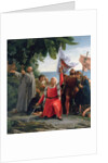 The First Landing of Christopher Columbus in America, 1862 by Dioscoro Teofilo Puebla Tolin