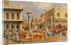 Return of the Bucintoro on Ascension Day, 1732 by Canaletto