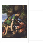 David beheading Goliath by Michiel I Coxie or Coxcie