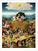 The Haywain, central panel of the triptych, c.1500 by Hieronymus Bosch