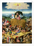 The Haywain, central panel of the triptych, c.1500 by Hieronymus Bosch