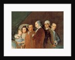 The Family of the Infante Don Luis de Borbon, 1783-84 by Francisco Jose de Goya y Lucientes