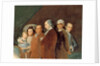The Family of the Infante Don Luis de Borbon, 1783-84 by Francisco Jose de Goya y Lucientes
