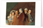 The Family of the Infante Don Luis de Borbon, 1783-84 by Francisco Jose de Goya y Lucientes