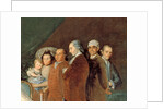 The Family of the Infante Don Luis de Borbon, 1783-84 by Francisco Jose de Goya y Lucientes