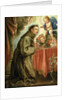 St. Anthony of Padua adoring the Christ Child by Don Juan Carreno de Miranda