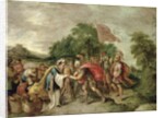 The Meeting of Abraham and Melchizedek by Frans II Francken