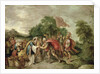 The Meeting of Abraham and Melchizedek by Frans II Francken
