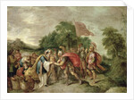 The Meeting of Abraham and Melchizedek by Frans II Francken