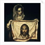 St.Veronica with the Holy Shroud by El Greco